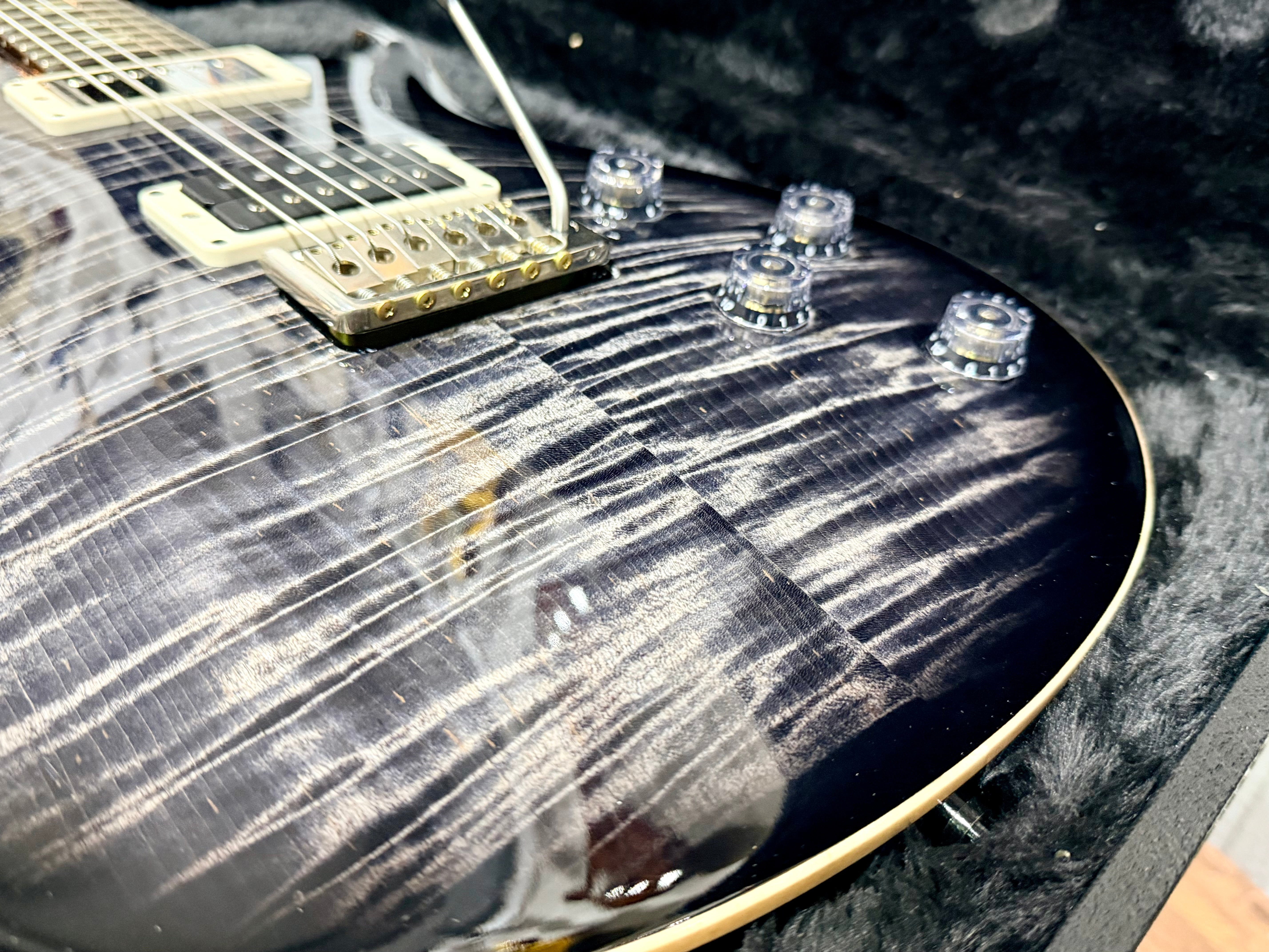 🔥2020🔥 PRS Mark Tremonti Signature USA Charcoal Contour Burst~ Case & Docs!