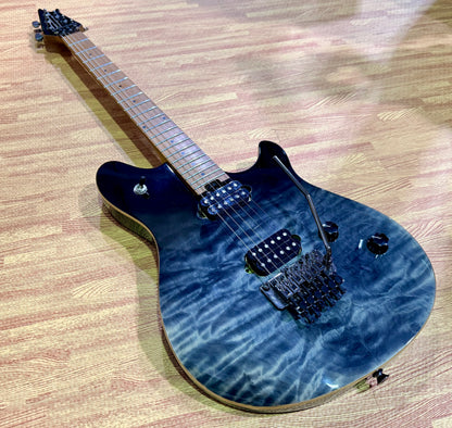 2022 EVH Wolfgang Standard QM~ Quilted Black Fade~ Baked Maple Neck~ Floyd Rose