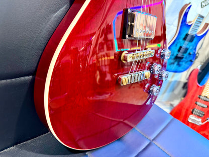 🌟MINT 2024🌟 PRS SE McCarty 594 Singlecut Electric Guitar~ Vintage Cherry Red!