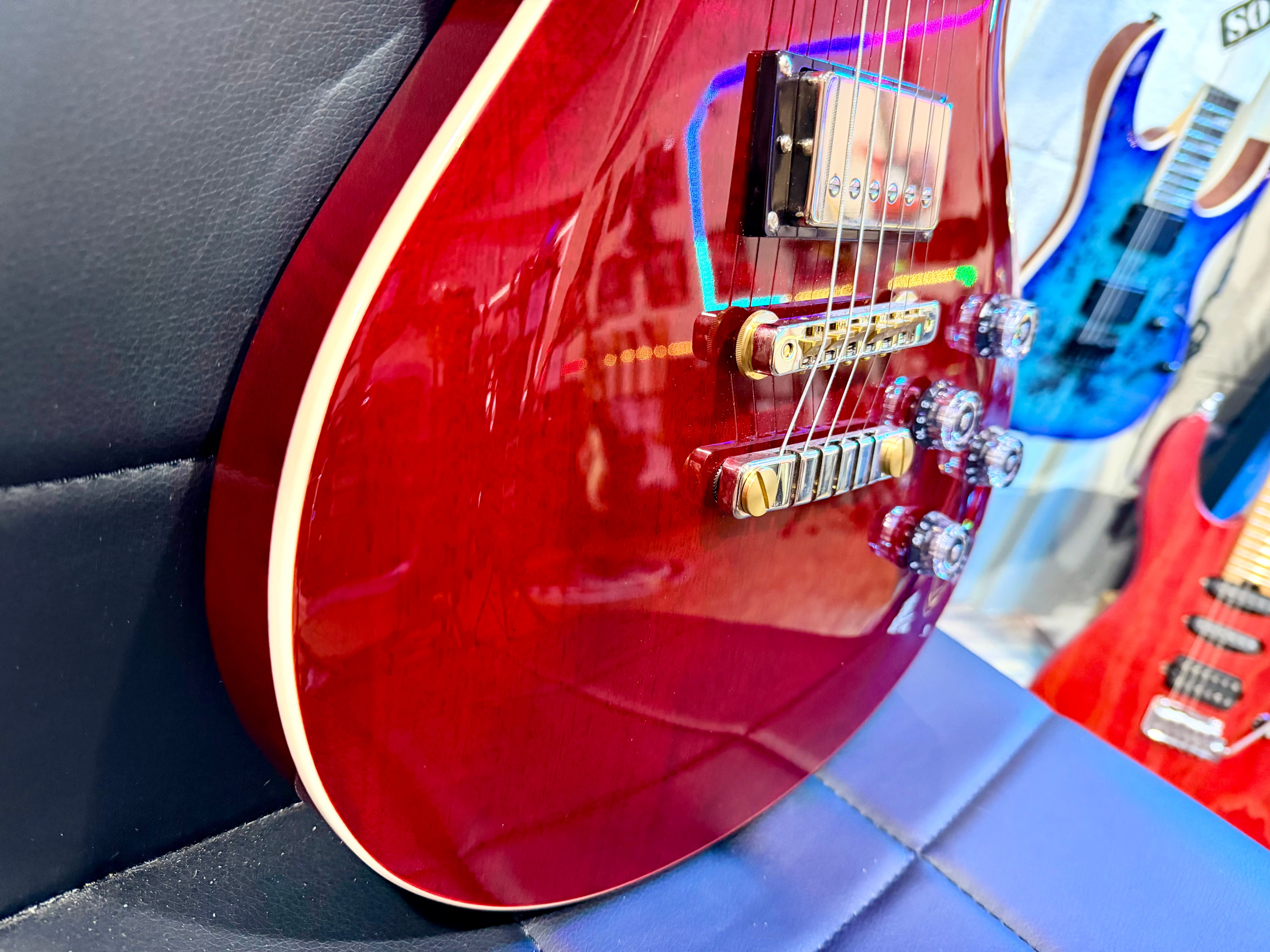 🌟MINT 2024🌟 PRS SE McCarty 594 Singlecut Electric Guitar~ Vintage Cherry Red!