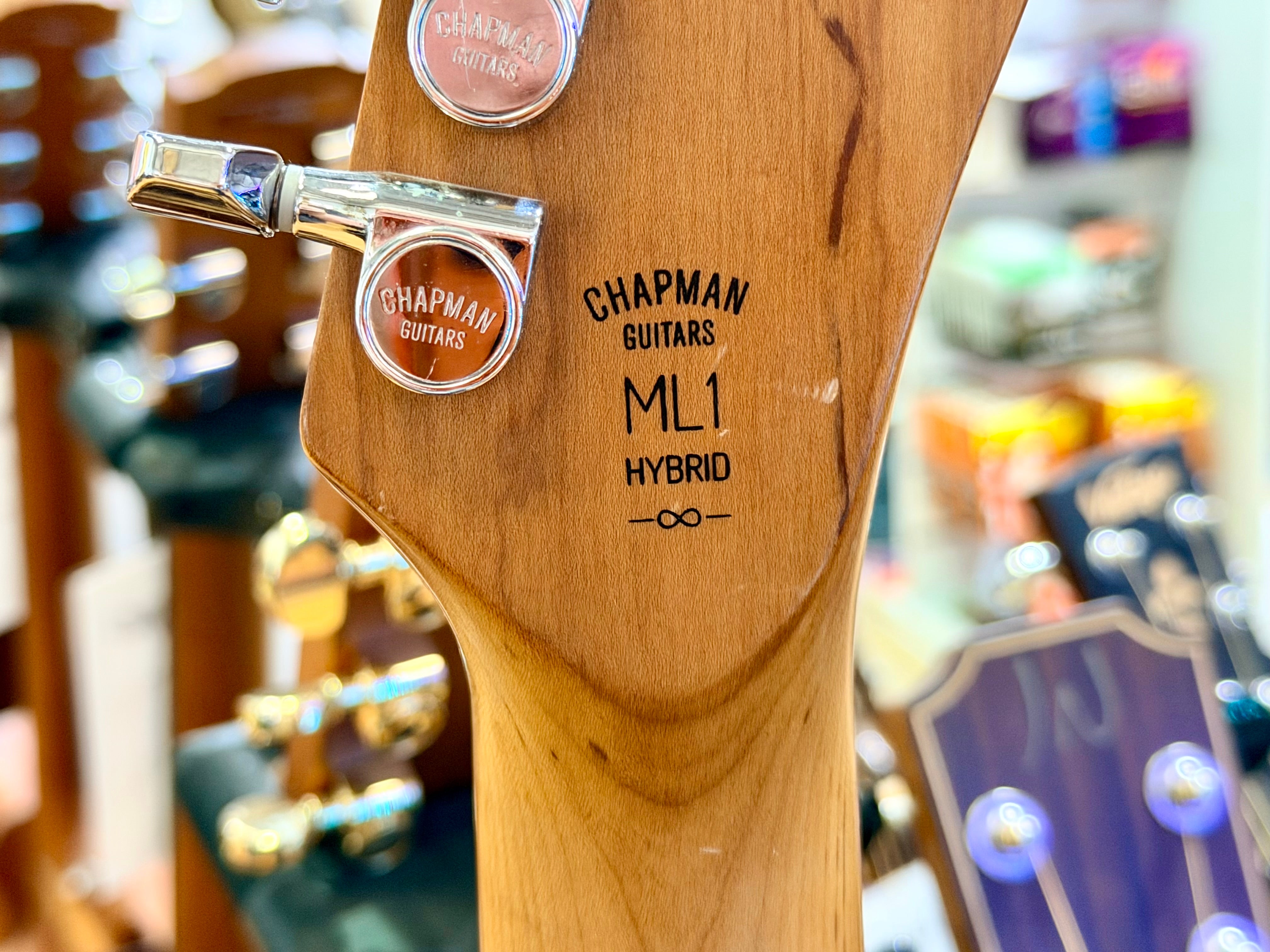 ☀️2020☀️ Chapman Guitars ML1 Hybrid~ Cali Sunset Red HSS~ Roasted Maple Neck!