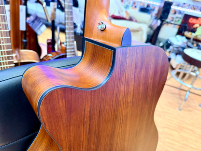 ✨NEW✨ Brunswick BTK30WNO Walnut Grand Auditorium Cutaway Electro Acoustic Guitar
