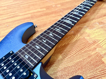 🔥EX-DEMO🔥 PRS SE CE24 Standard Satin Ice Blue Metallic + PRS Gig Bag!