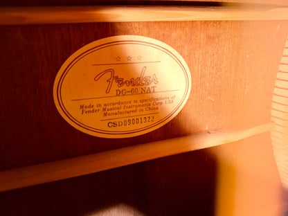 🌟PERFECT STARTER🌟 Fender CD-60 Dreadnought Acoustic Guitar~ Natural Gloss!