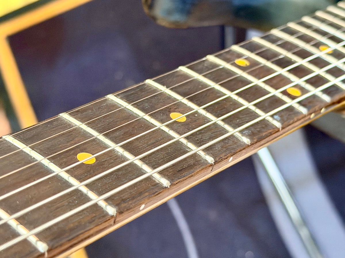 🔥Handmade In UK🔥 Stolen Valour Heavy Relic ST Polka Dot Guitar~ Buddy Guy Style!