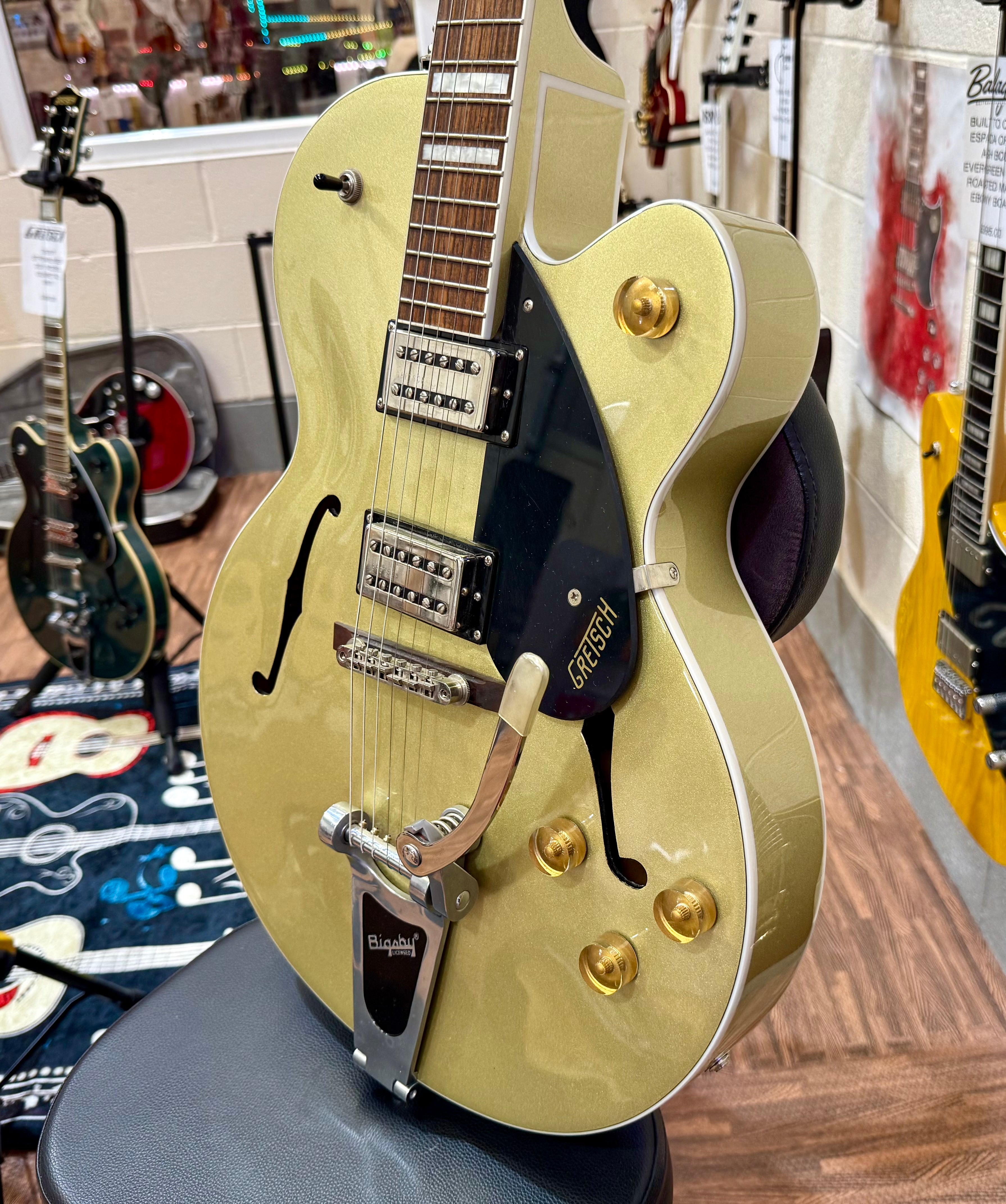 🌟GOLD DUST METALLIC🌟 Gretsch Streamliner G2420T GLDST Bigsby~ 2018 Model!