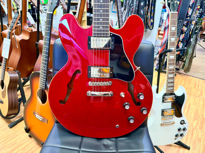✨2025✨ Epiphone Inspired by Gibson ES-335 Cherry~ Semi Hollow Electric Guitar!