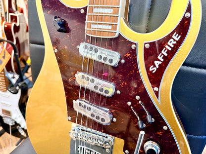 🔥BRAND NEW 2025🔥 Rapier 33 Saffire Ultra Electric Guitar~ Shoreline Gold!