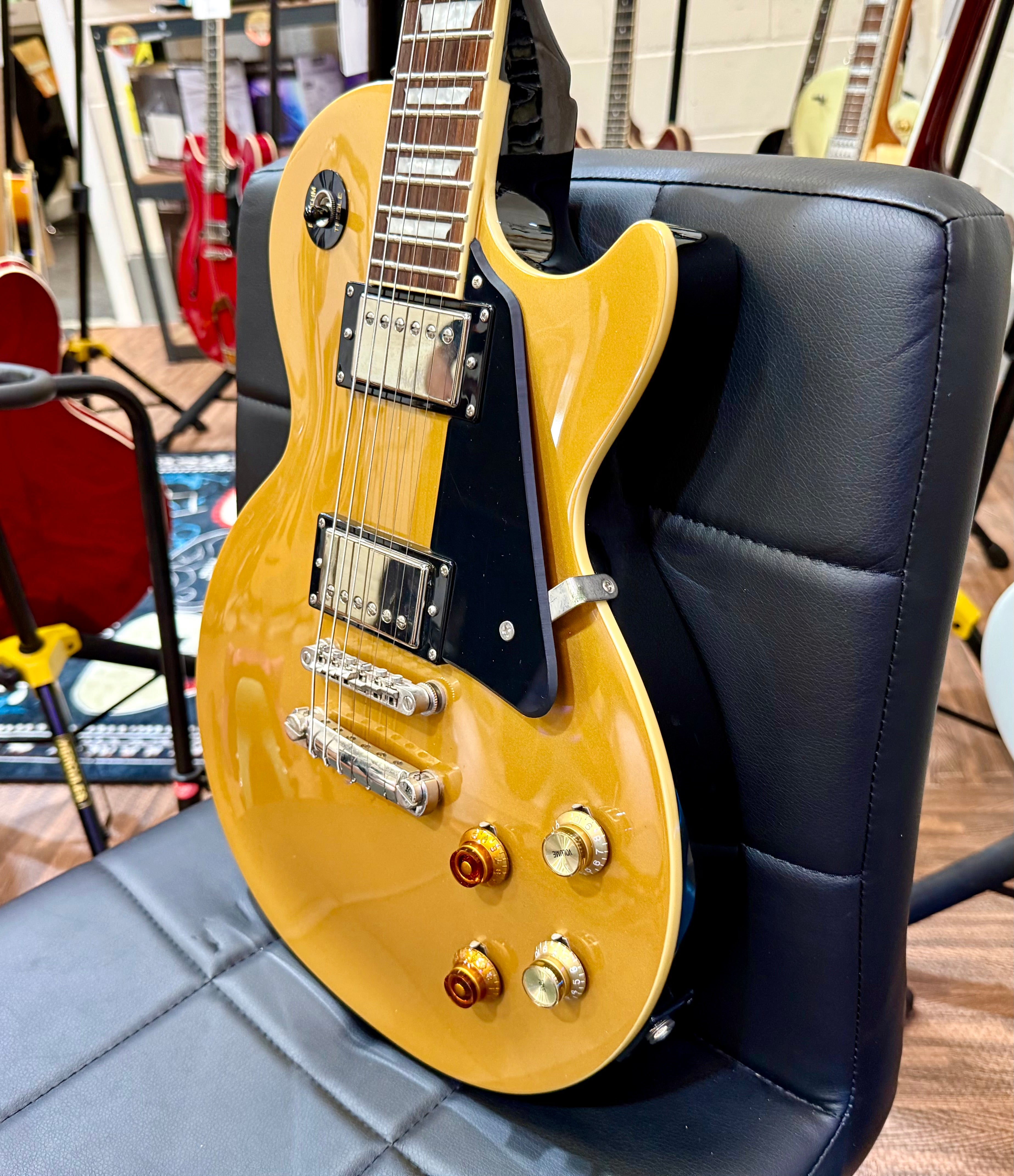 🔥2012🔥 Epiphone Les Paul Joe Bonamassa Signature Goldtop~ Hard Case~ Signed COA!