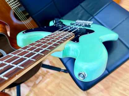 2020 Fender Deluxe Active Jazz Bass~ Surf Pearl~ Pau Ferro~ Noiseless Pickups