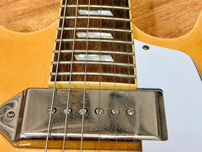 ⚡️2016⚡️ Epiphone Casino Natural Hollowbody P90 Electric Guitar~ Dogear Pickups!