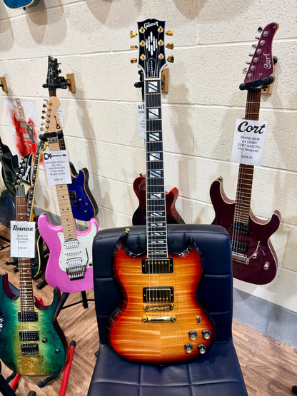 🔥MINT🔥 Gibson SG Supreme In Fireburst~ AAA Figured Top~ Gold Hardware 2023 USA!