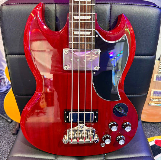 🌟MINT🌟 Epiphone EB-3 SG Electric Bass~ Cherry Red Gloss~ 2015 Hardly Played!