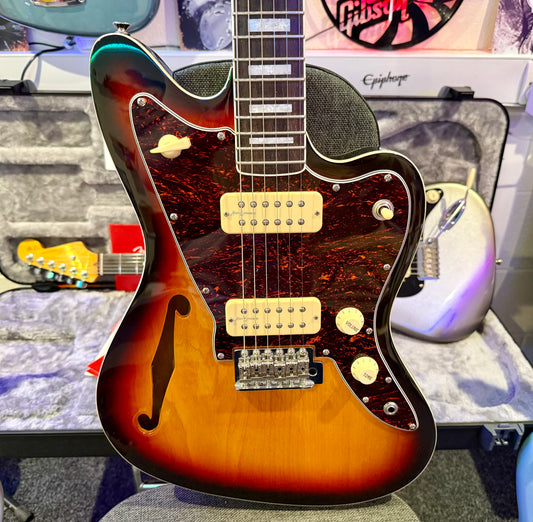 🔥MINT 2023🔥 Revelation RJT-60 TL Thinline~ Vintage Sunburst~ Jazzmaster Style