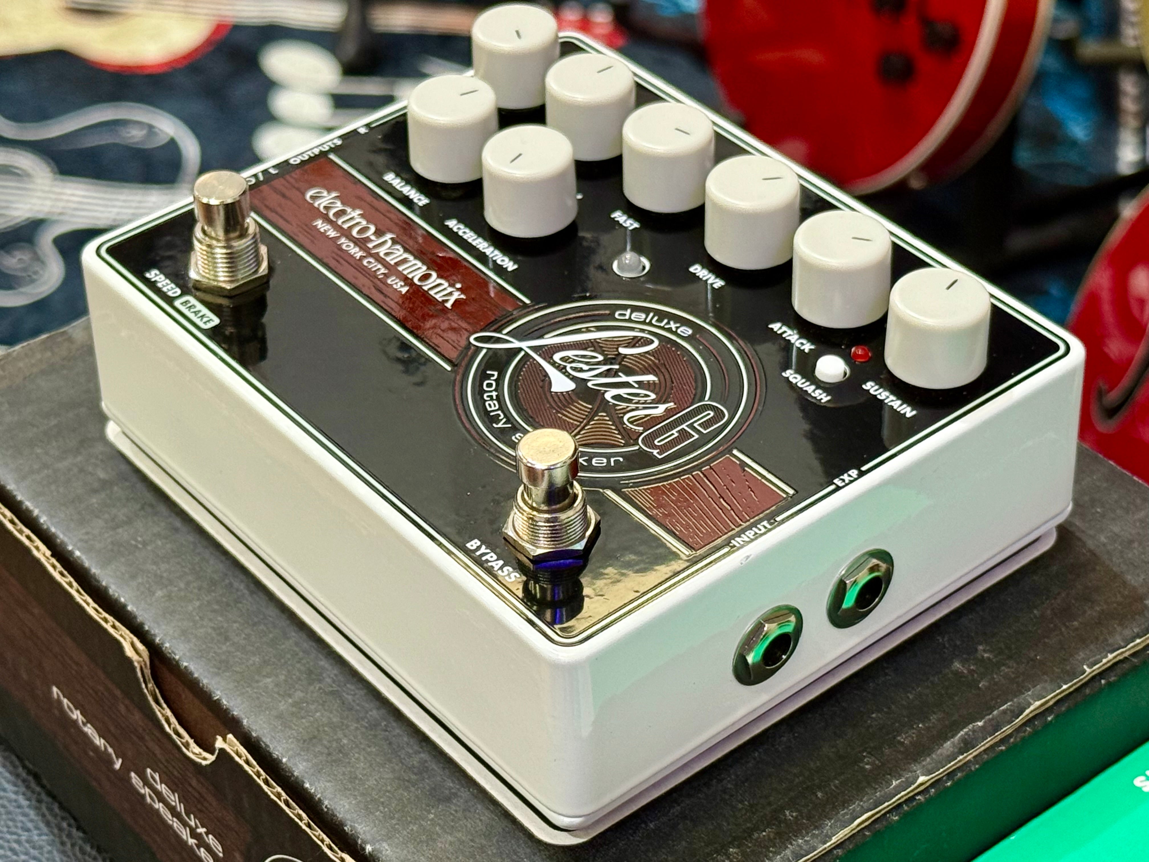 🎸BOXED & MINT🎸 Electro Harmonix Lester G Deluxe Rotary Speaker~ Leslie Pedal!