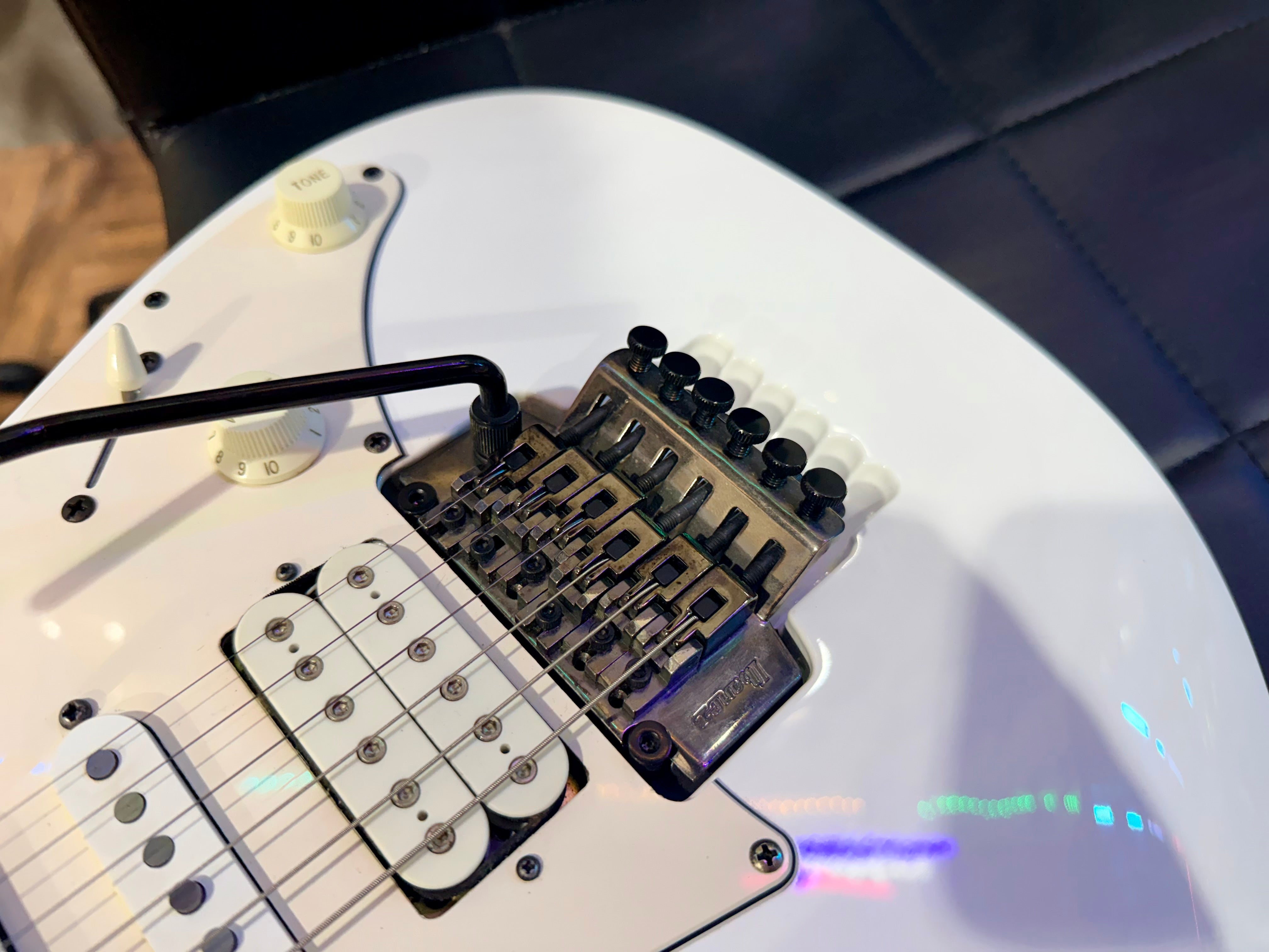 🔥2016🔥 Ibanez JEMJR Steve Vai Signature Electric Guitar~ Jem Junior~ White!