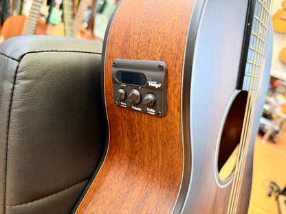 ⚡️NEW⚡️ Vintage VE1800AQ Stage Series Parlour Electro Acoustic Guitar~ Antiqued!