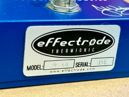 🎸MINT🎸 Effectrode Blue Bottle Inductorized Booster Pedal~ Valve Guitar Effects