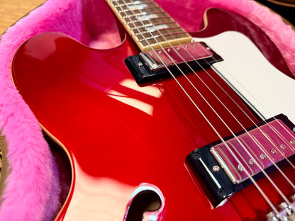✨2023✨ Epiphone Riviera Semi-Hollow Sparkling Burgundy~ Frequensator~ Hard Case