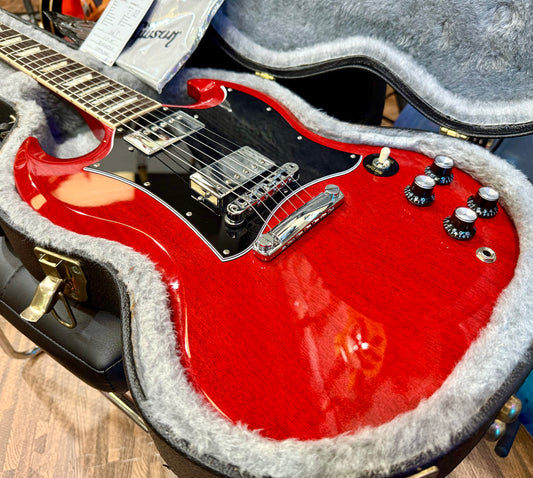 🔥2024 USA🔥 Gibson SG Standard~ Heritage Cherry~ Hard Case & Candy!