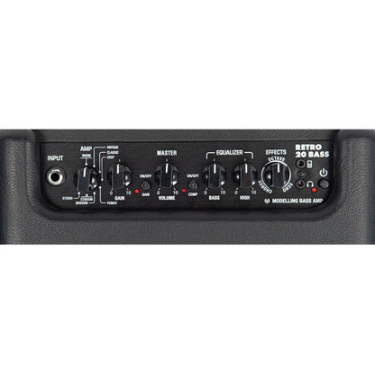 🔥NEW MODEL🔥 Vintage Retro 20w Bass Combo Amp with DSP~ Black Amplifier