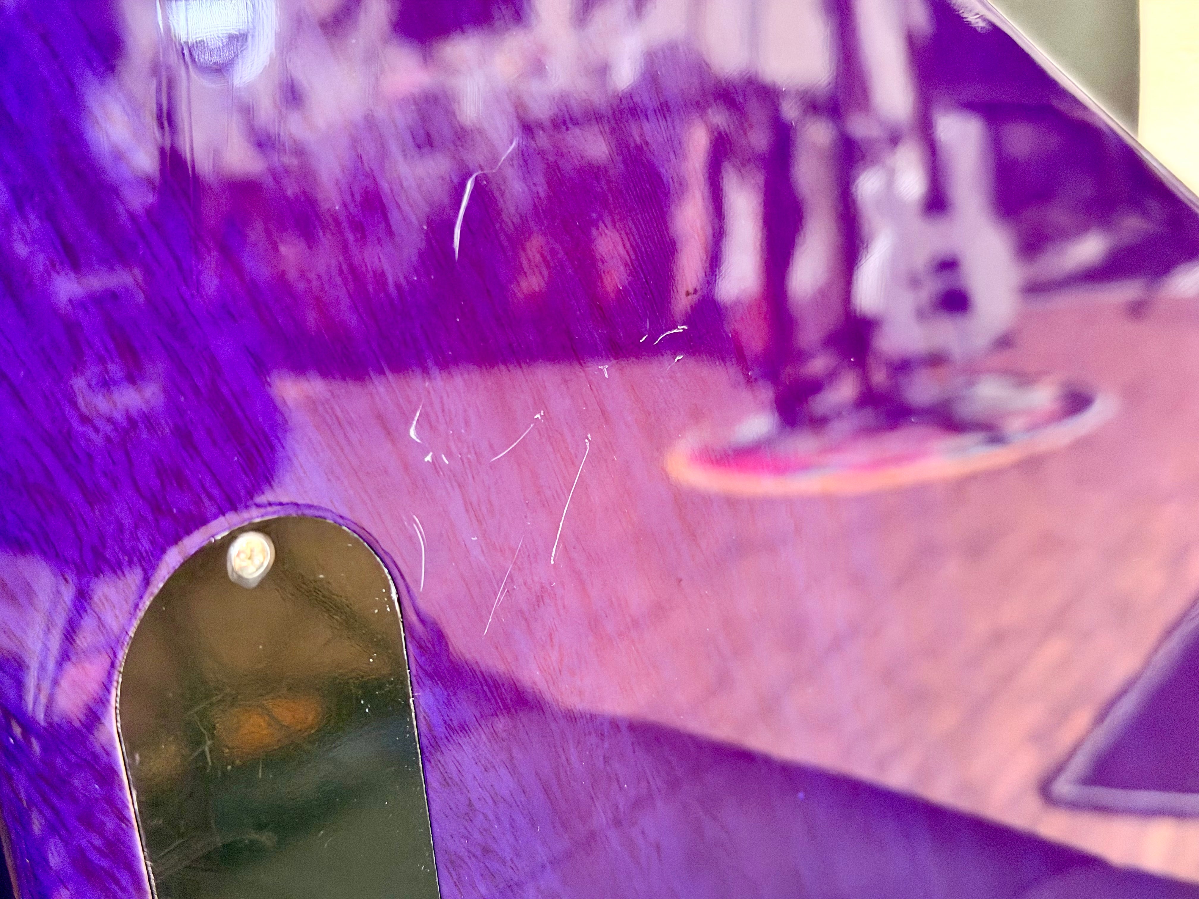 🔥2024🔥 Westcreek Destroyer Electric Guitar~ Explorer Body Shape~ Purple Burst!