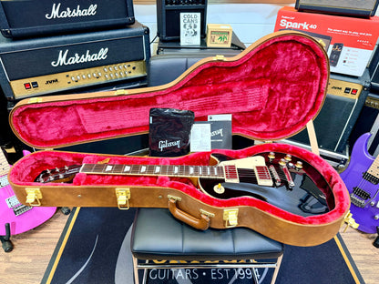 🔥2023🔥 Gibson Les Paul Standard 60s Plain Top Ebony~ Seymour Duncan/Killswitch