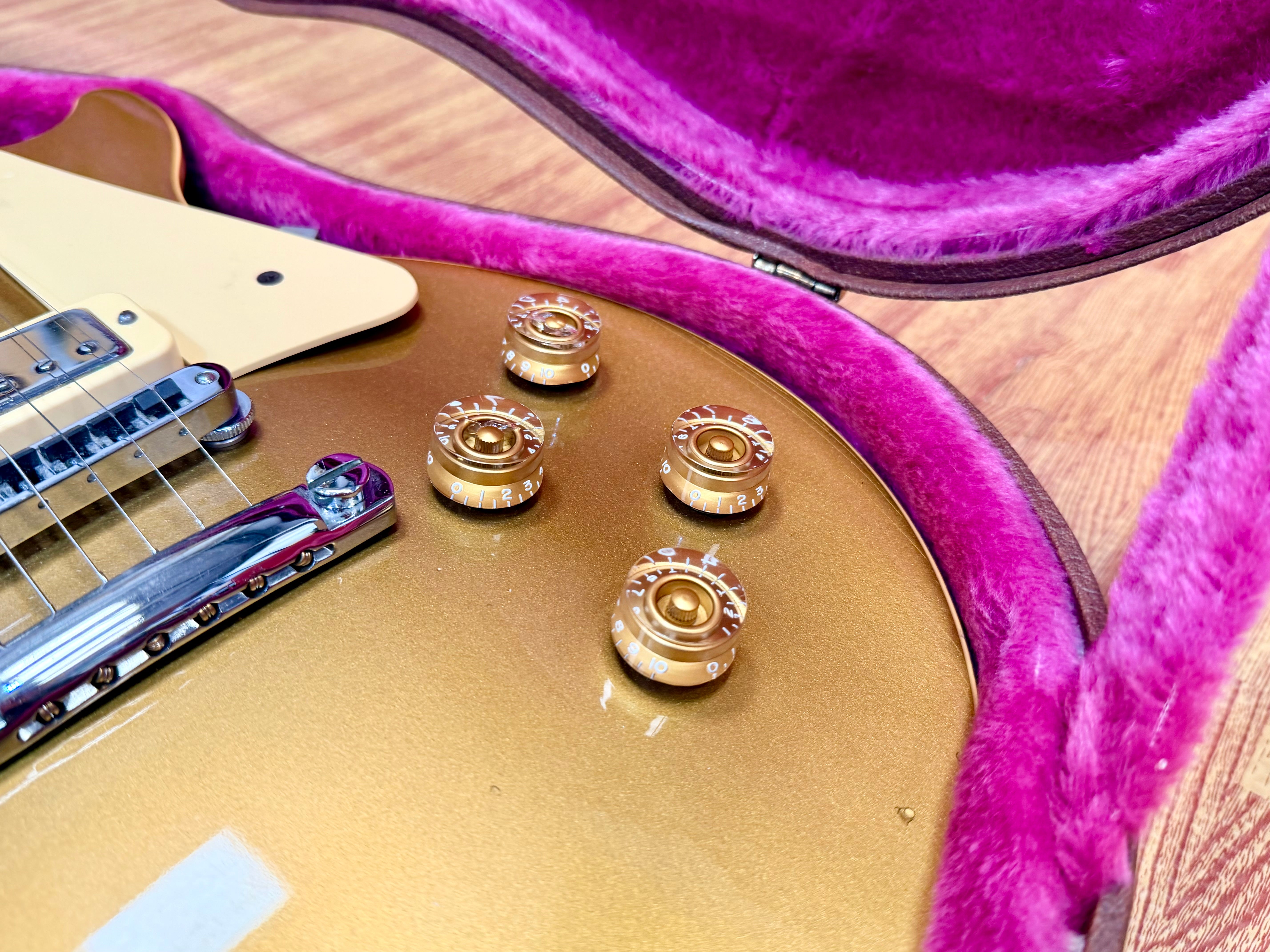 ✨RARE 1991✨ Gibson Les Paul Deluxe Hall Of Fame Edition~ Bullion Gold~ Limited!