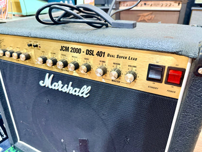 🎸 Marshall JCM 2000 DSL 401 Combo Amplifier~ Guitar Amp~ Fully Working! 🎸