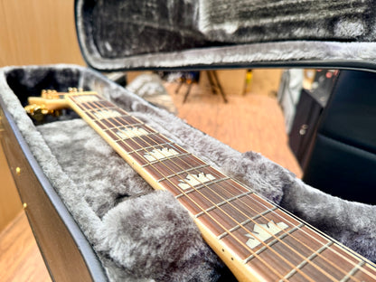 ✨MINT✨ Epiphone EJ-200SCE Jumbo Electro Acoustic~ Natural~ Esonic 2 + H/Case!
