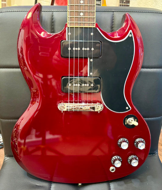 🌟BRAND NEW 2025🌟 Epiphone SG Special P-90~ Sparkling Burgundy~ Latest Model!