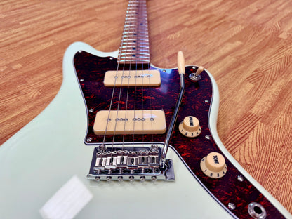 ⚡️NEW⚡️ JET JJ-300 P90 Olympic White Electric Guitar~ Roasted Maple Offset~ 2026