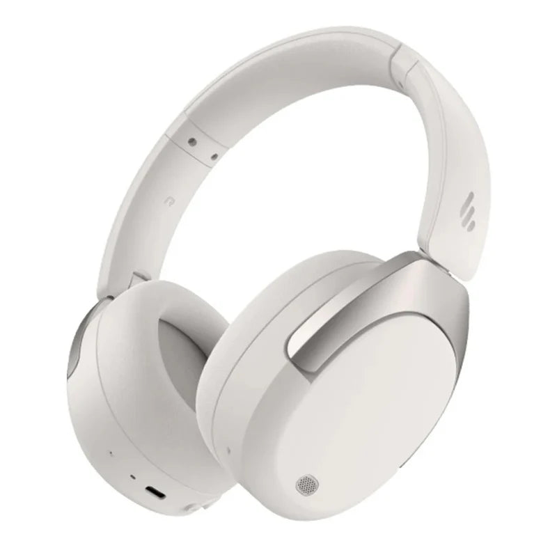Edifier W830NB Wireless Noise Cancelling Hi-Res Bluetooth Headphones - Ivory