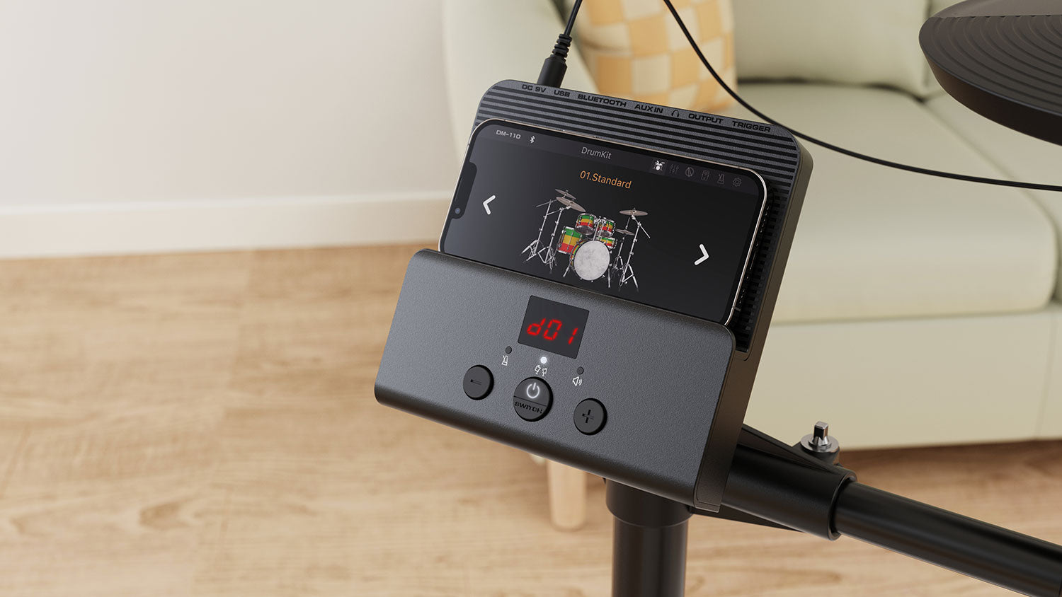 🔥LATEST MODEL🔥 NU-X DM-110 Digital Drum Kit~ Electric Drums