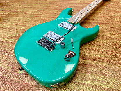 🌟 Cort G250 Spectrum Metallic Green Electric Guitar~ Coil Tap/Locking Tuners 🌟