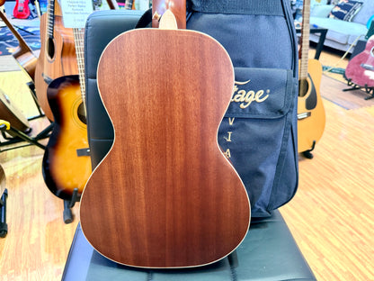 ✨NEW✨ Vintage Paul Brett Viator Electro Acoustic 12 String Travel Guitar + Bag