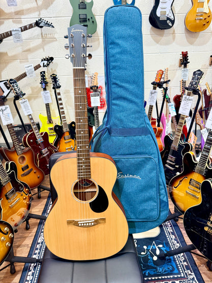 🔥MINT 2024🔥 Eastman PCH1-OM Acoustic Guitar~ Natural~ Solid Top~ Gig Bag!