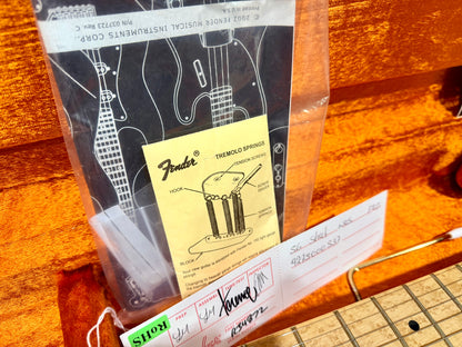 🌟2007🌟 Fender USA Custom Shop 1956 NOS Stratocaster Fiesta Red & Gold~ Maple!