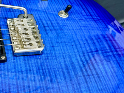 ✨ PRS 35th Anniversary SE Custom 24-08 Electric Guitar in Faded Blue Burst ✨