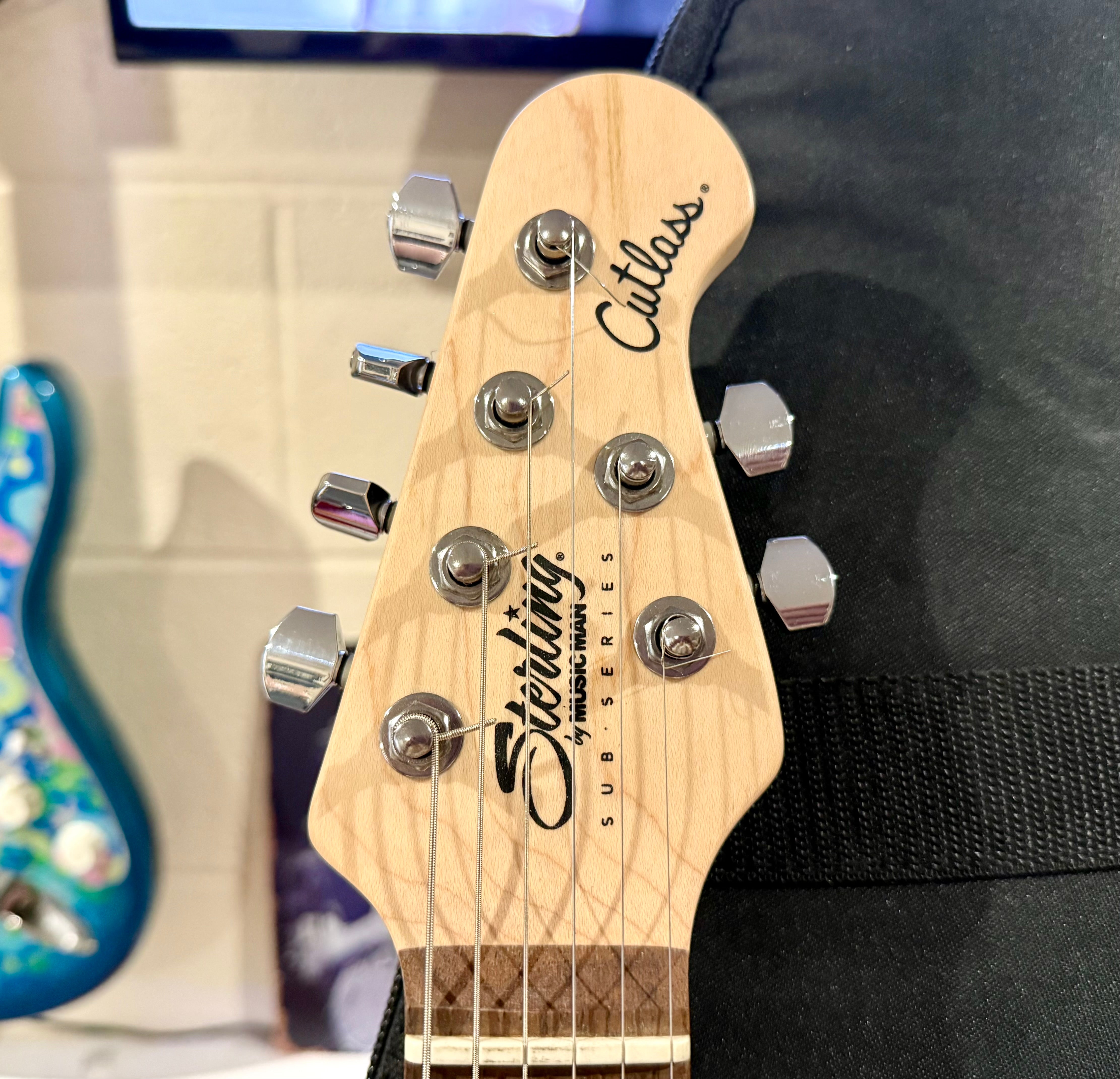 🌟MINT🌟 Sterling by Music Man SUB CT30 Cutlass SSS~ Charcoal Frost + Gig Bag!