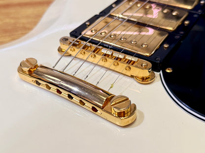 🇯🇵2004🇯🇵 Tokai Custom SG MIJ Japan 3 Pickup~ Alpine White & Gold Japanese!