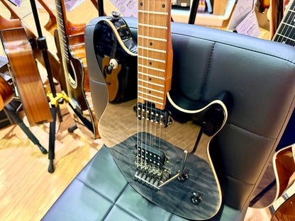 2022 EVH Wolfgang Standard QM~ Quilted Black Fade~ Baked Maple Neck~ Floyd Rose