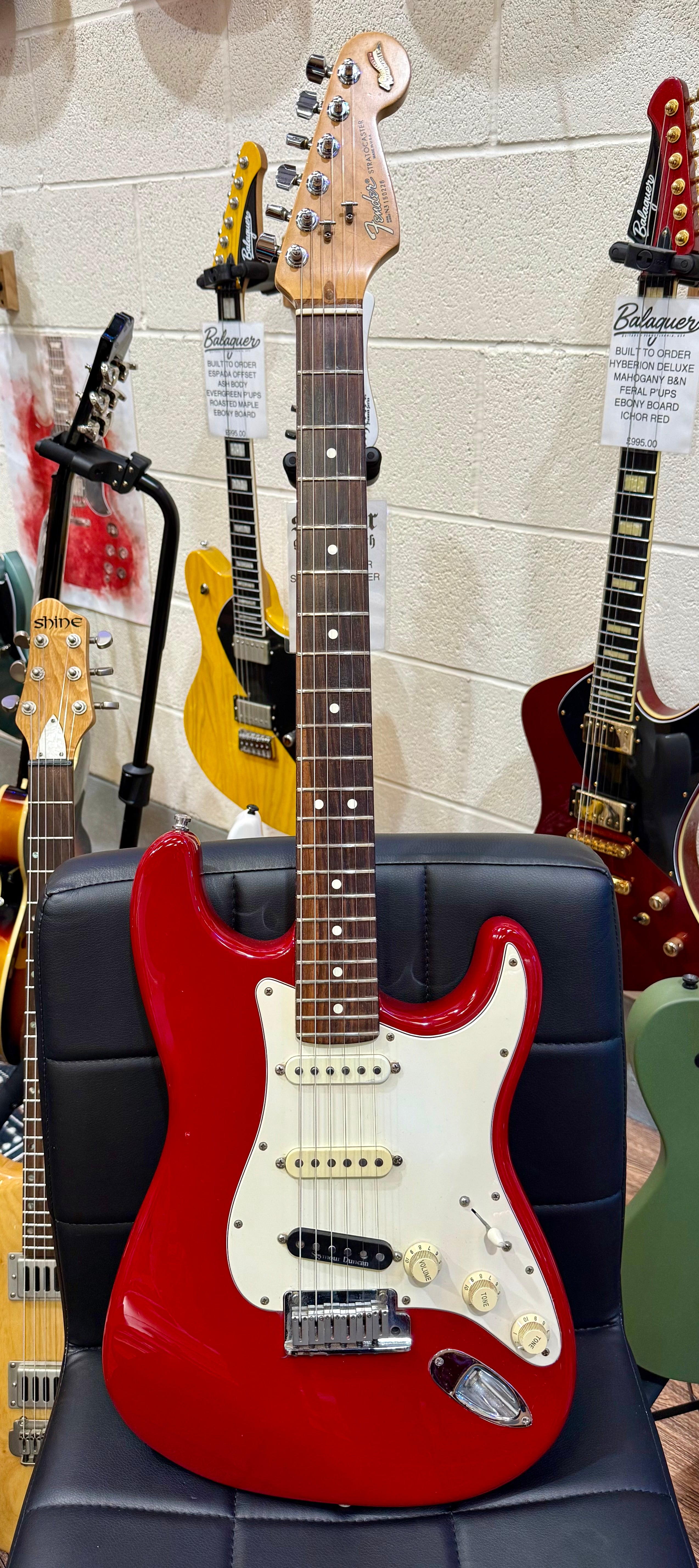 🌟RARE 1994🌟 Fender USA 40th Anniversary Stratocaster~ American Standard + Case