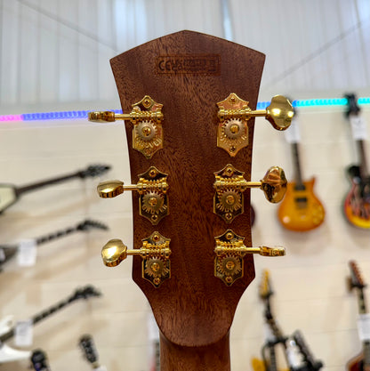 🌟NEW 2025 🌟 Cort Gold A6 Nat Electro Acoustic~ Natural~ Ebony Board~ Gig Bag!