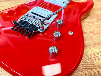 🔥2021🔥 Kramer Pacer Classic FR Special~ Scarlet Red Metallic~ Floyd Rose HH!