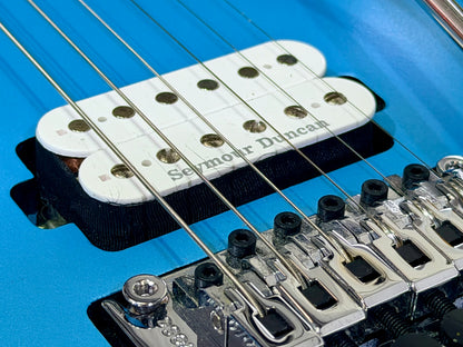 🔥2022🔥 Charvel Pro-Mod San Dimas Style 1 HH FR MN~Blue Frost~ Seymour Duncan!
