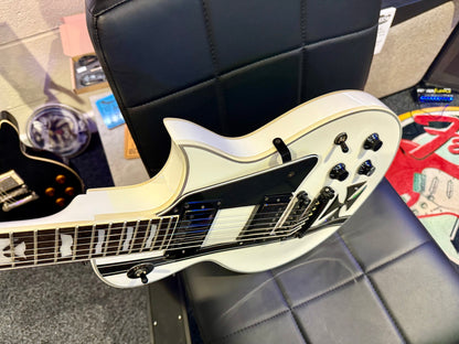 🔥MINT🔥 ESP LTD James Hetfield Iron Cross Signature~ Metallica~ Snow White~2018