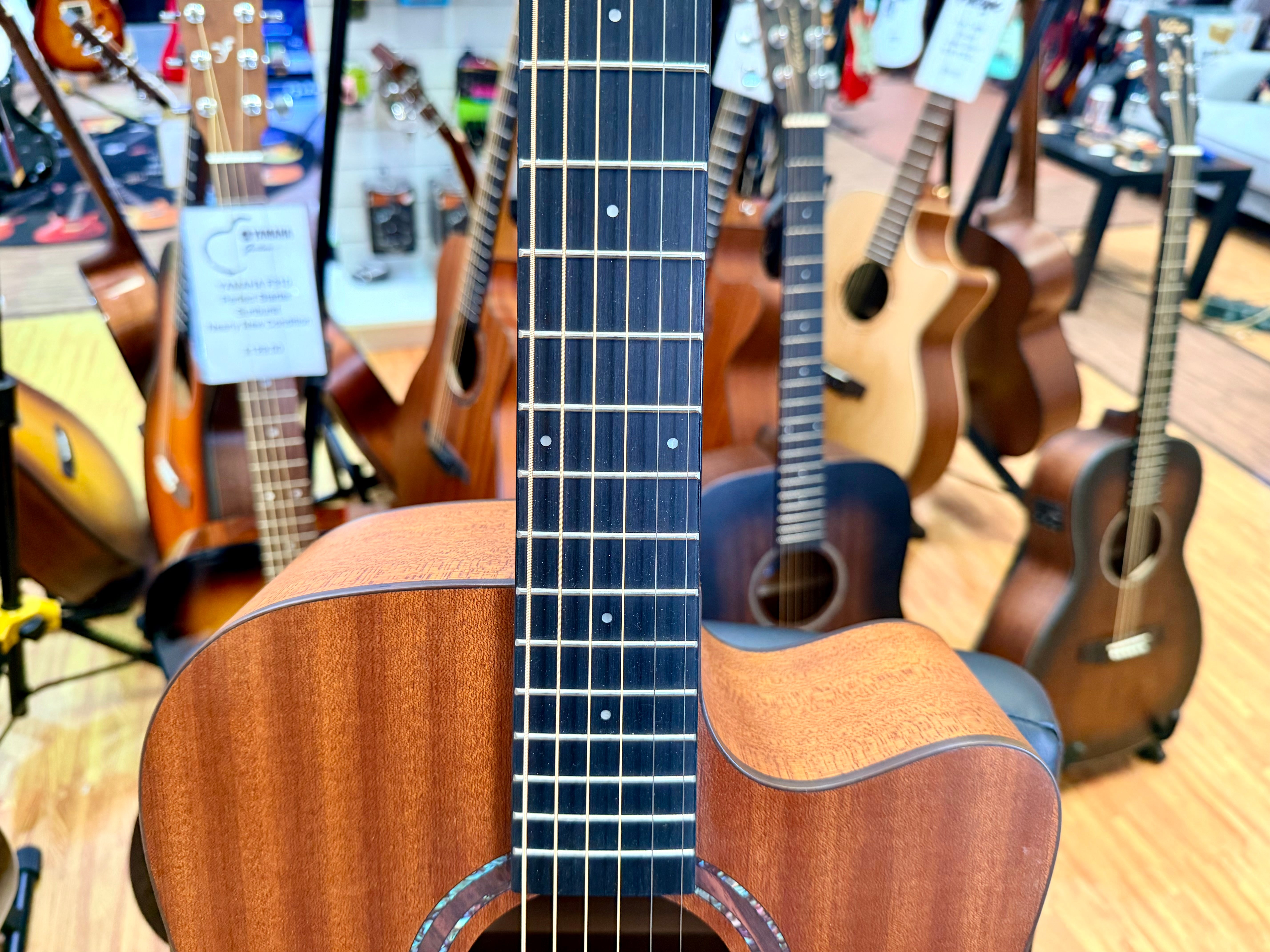 🪵NEW🪵 Vintage Statesboro VE440MM Mahogany Cutaway Electro-Acoustic Guitar!