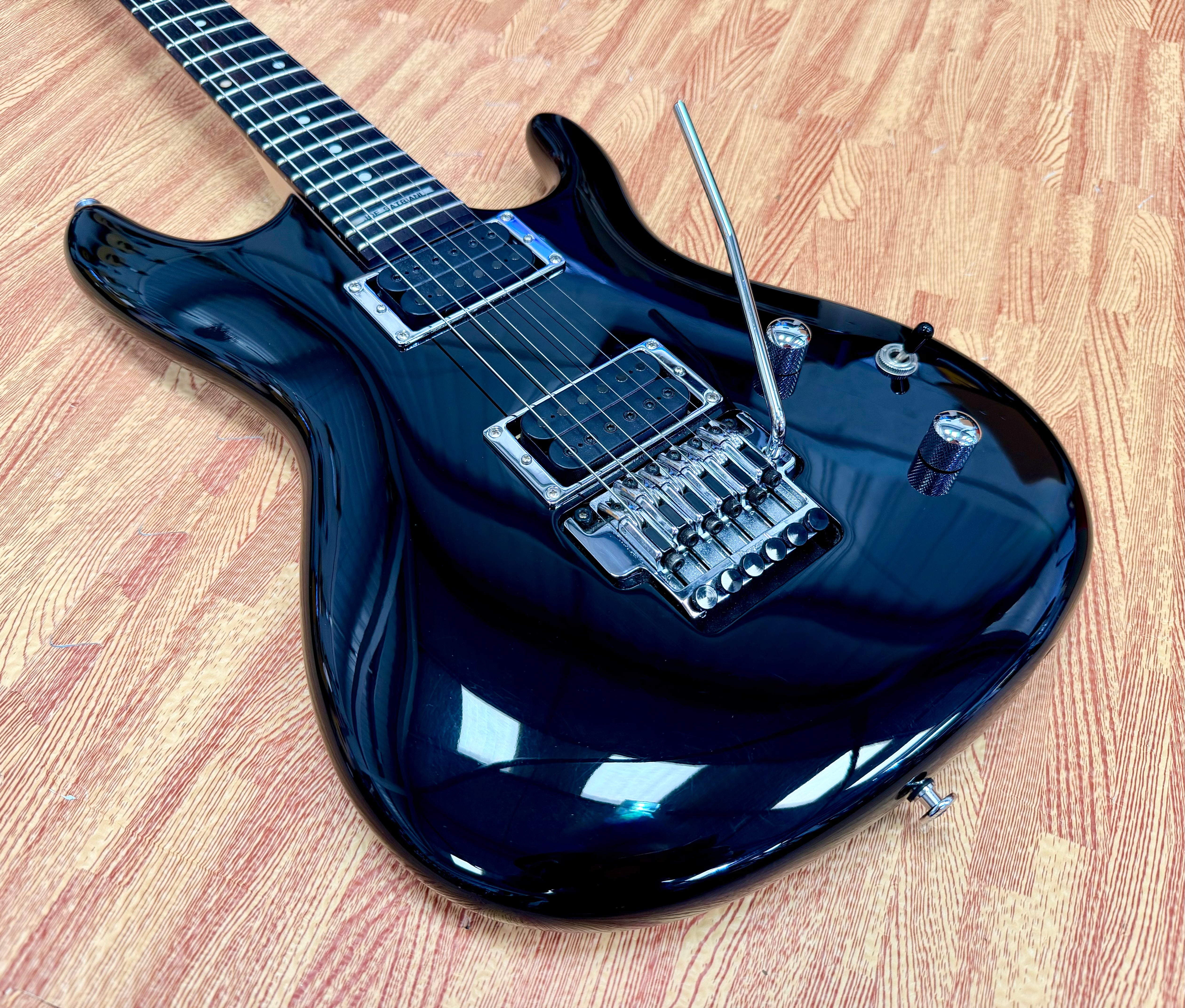 🔥2004🔥 Ibanez JS100 Joe Satriani Signature~ Black MIK Korea Electric Guitar!