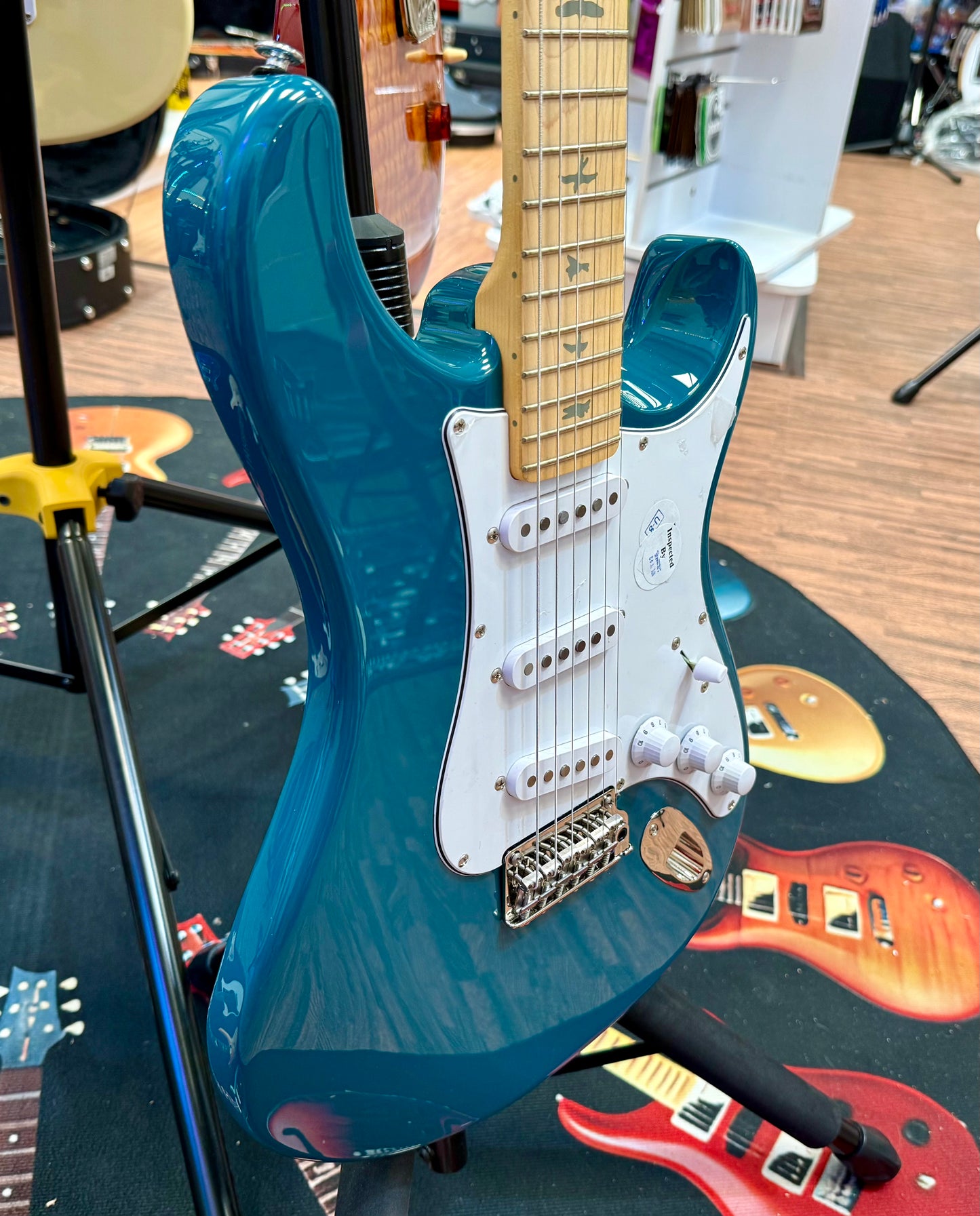 🦅 BRAND NEW 🦅 PRS Silver Sky SE Guitar~ John Mayer~ Nylon Blue + Gig Bag!